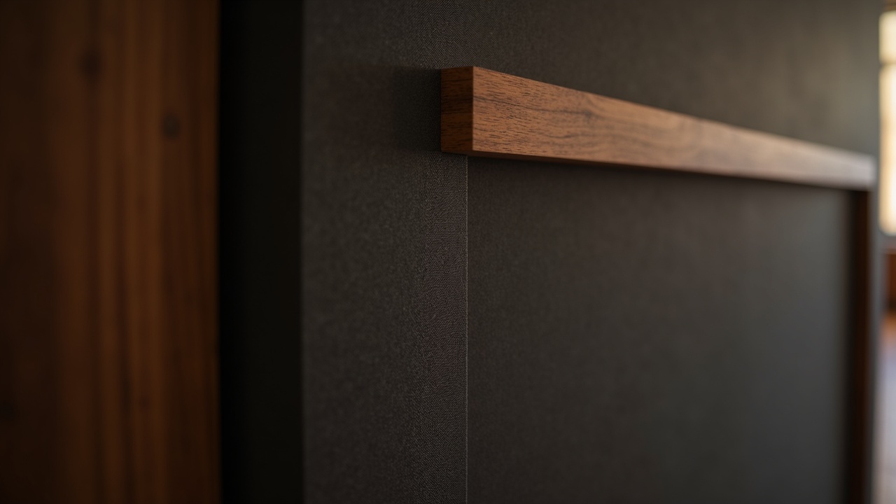 Espace de coworking avec mobilier acoustique sur mesure en bois clair et parements perforés