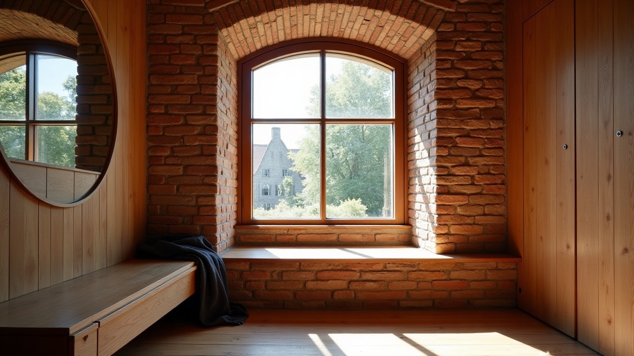 Chantier d'agencement intérieur en cours, menuisier posant des éléments de boiserie sur mesure
