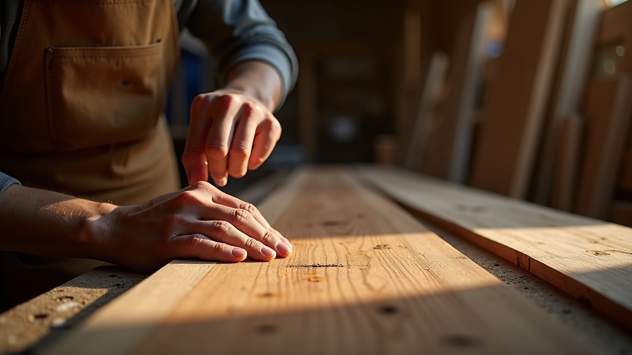 Détail d'assemblage tenon-mortaise en chêne massif certifié, ébénisterie MaisonFabrik