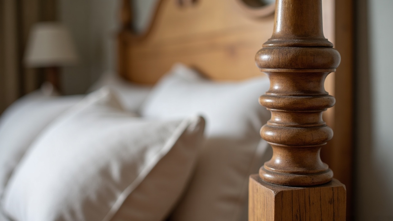 Dressing sur mesure en chêne avec coulisses Blum LEGRABOX dans une chambre d'hôtes premium