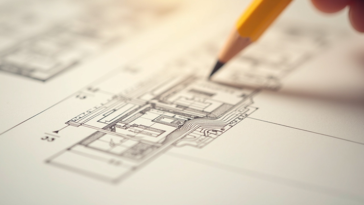 Plans techniques ébénisterie sur mesure, élévation et coupe détaillée de mobilier