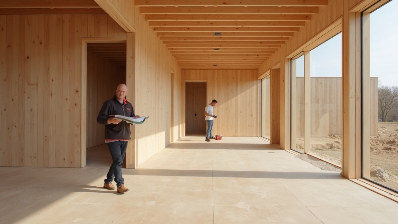 Chantier de rénovation avec coordination des corps d'état menuiserie et ébénisterie