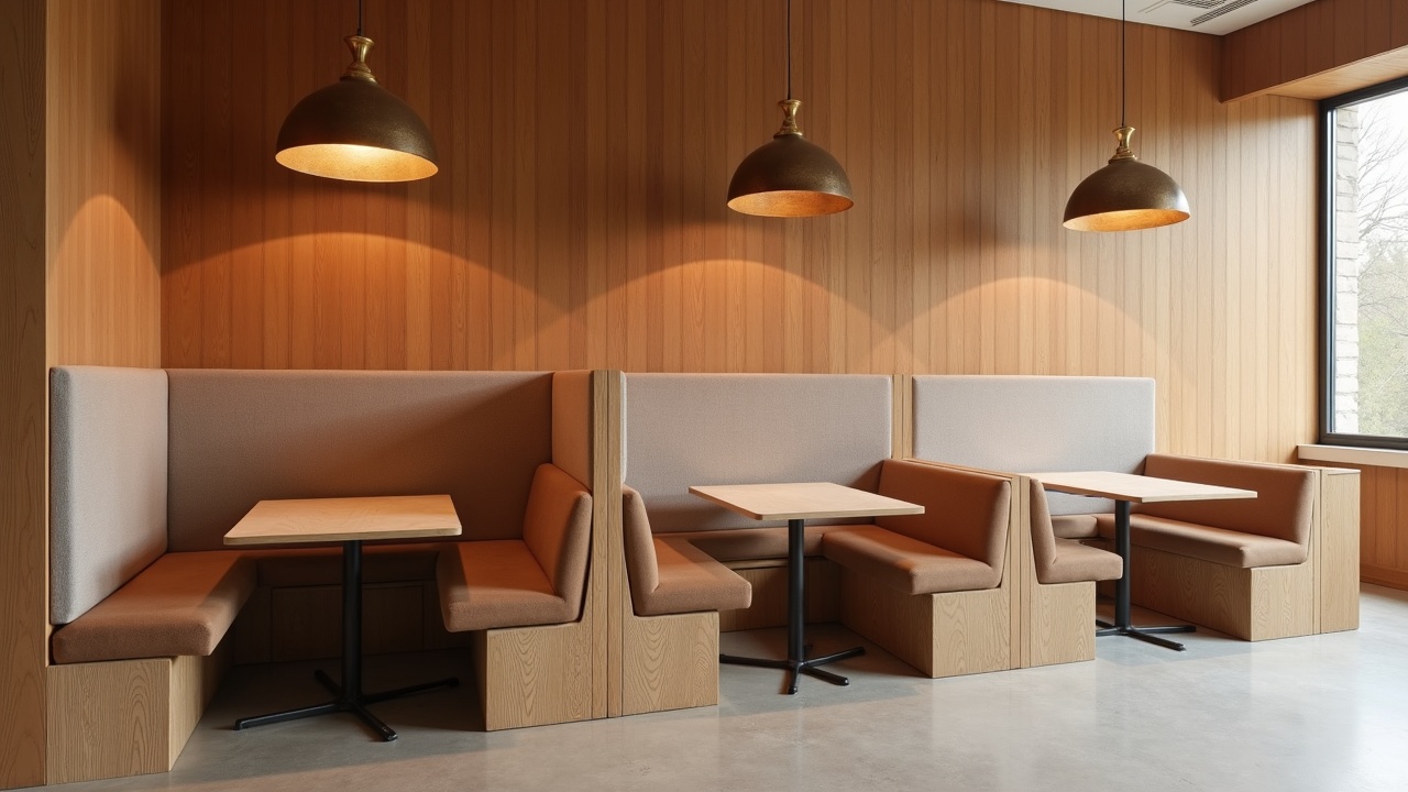 Espace de coworking premium avec mobilier sur mesure en chêne massif, banque d'accueil et postes de travail ouverts