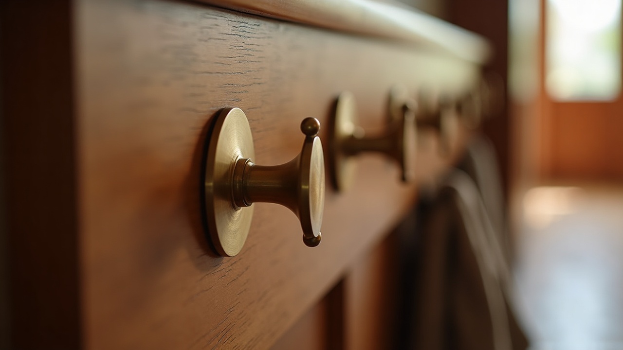 Banquette coffre en chêne massif avec assise rembourrée, entrée sur mesure