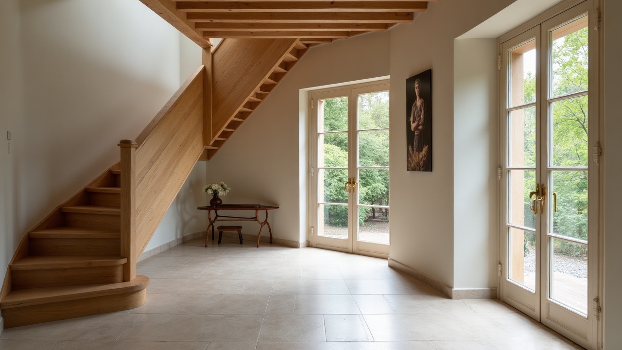 Application d'huile dure Rubio Monocoat sur marches en chêne massif, finition naturelle mat