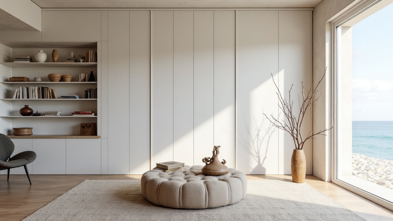 Salle de bains sur mesure avec meuble vasque suspendu en chêne massif huilé et quincailleries inox 316L