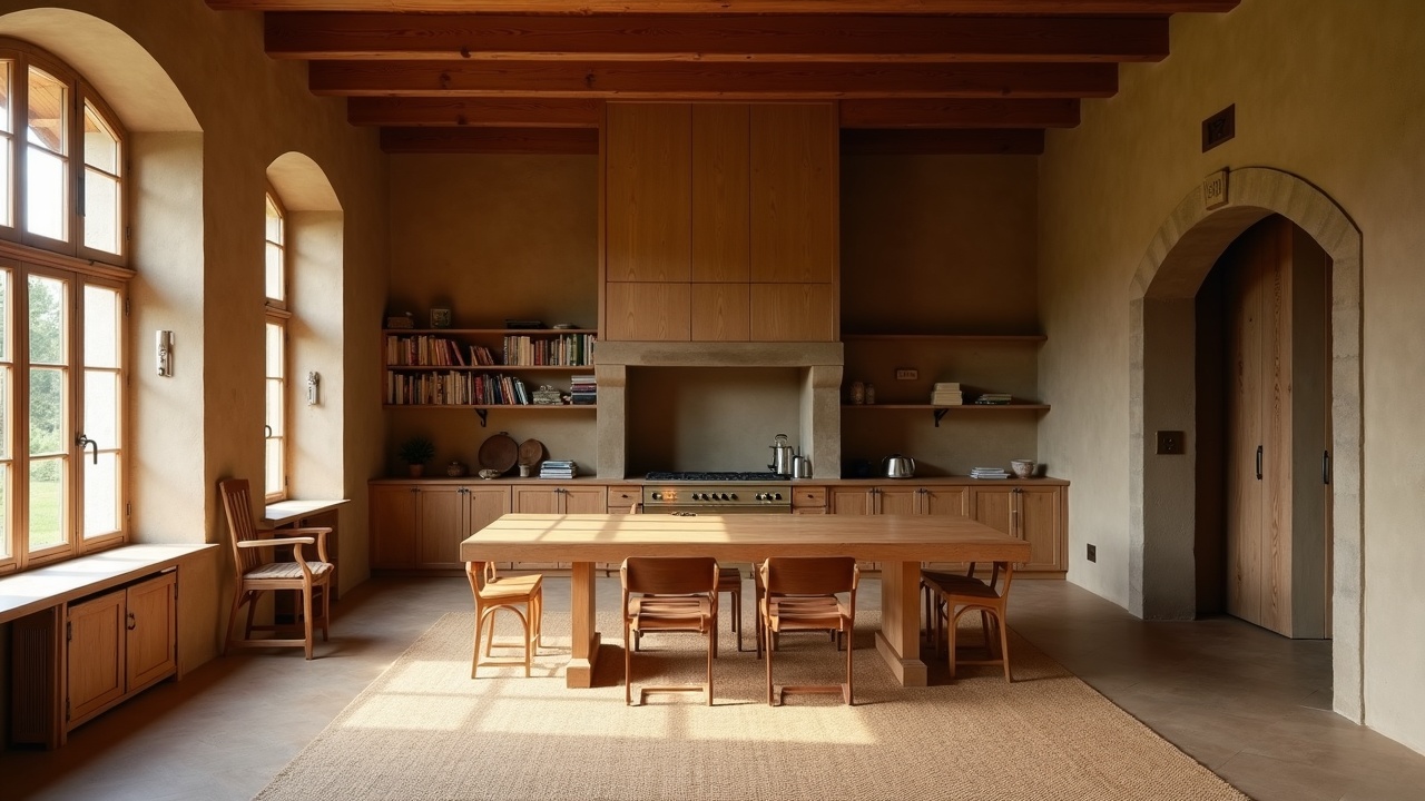 Atelier d'ébénisterie haut de gamme — fabrication de mobilier sur mesure en chêne massif