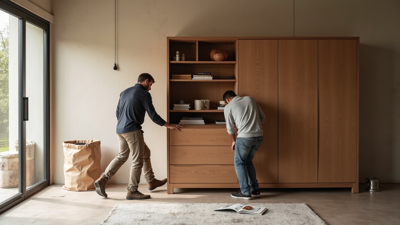 Atelier d'ébénisterie haut de gamme — fabrication de mobilier sur mesure en bois massif