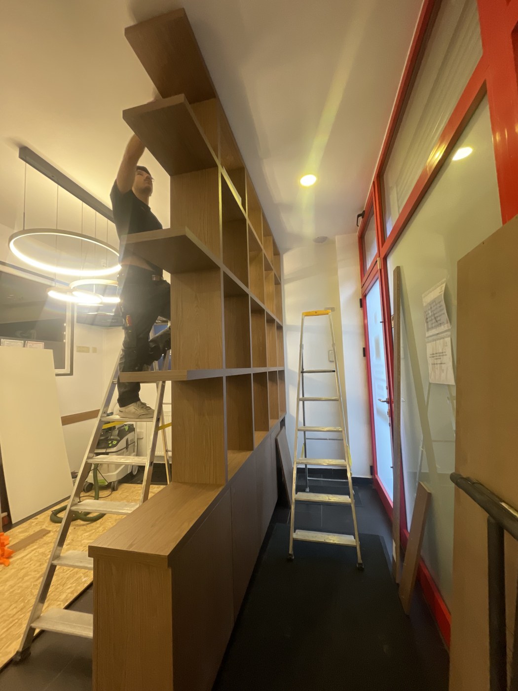 Banque d'accueil Bruxelles — en cours de construction 2