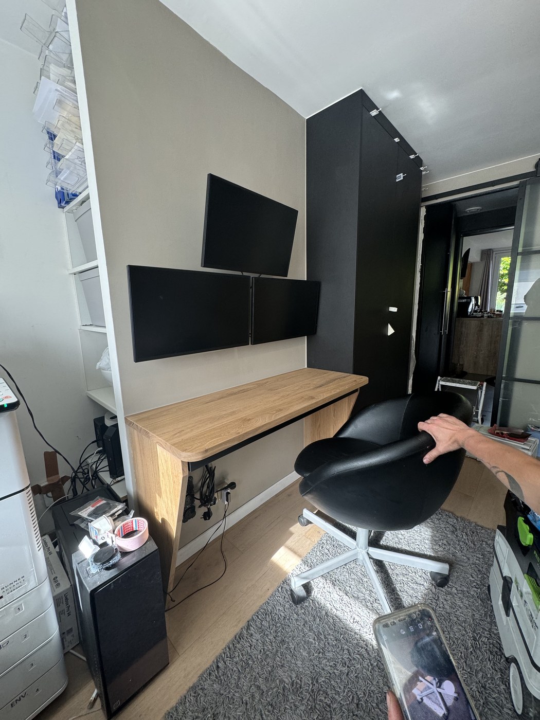 Bureau télétravail sur mesure