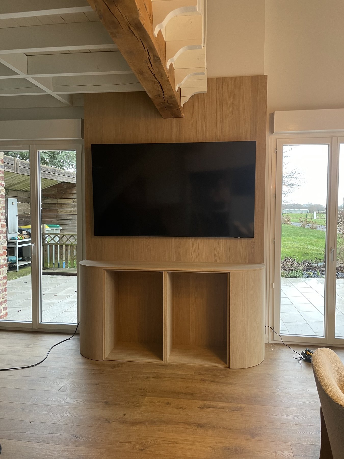 Meuble TV Saint-Omer — vue 2
